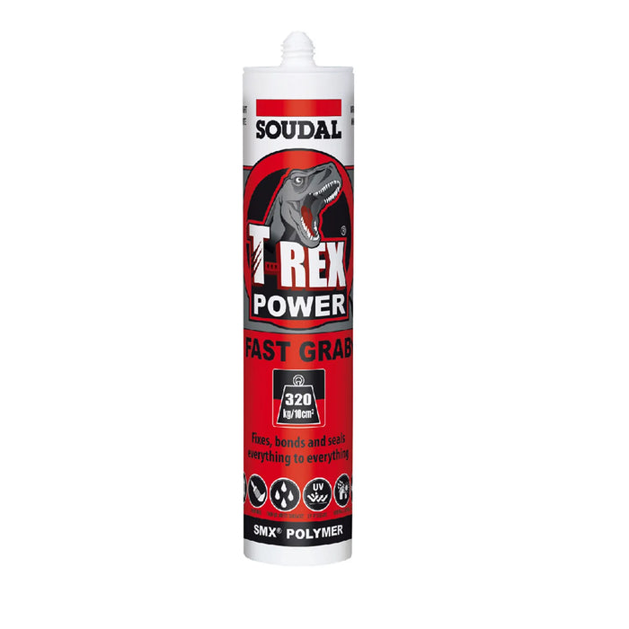 Adhesive Sealant Fast Grab Q.Silv 290ml Soudal