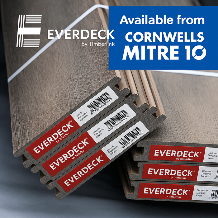 Everdeck Decking 137x23mm 5.4m - Driftwood / Gumnut Grey