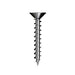 Screw Long Thread Hinge Zinc Plated 8gx25 100pack Bremick