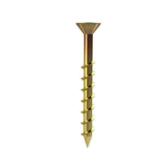 Screw Chip Board Zinc Plated 10gx65 Bx500 Bremick