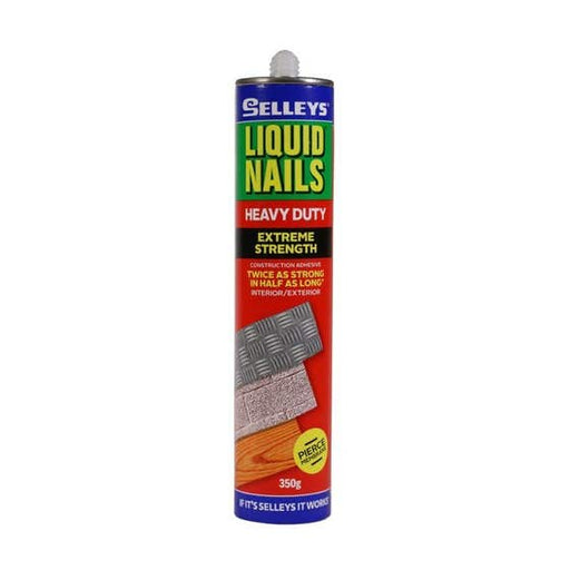 Adhesive Liquid Nails Heavy Duty 350g Selleys