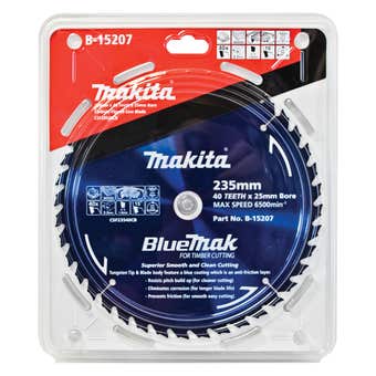 Blade Circ Saw Tct Bluemak 235X25X40T B-15207