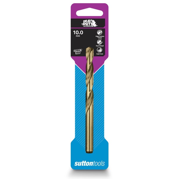 Bit Drill Jobber Heavy Duty Cobalt 10.0mm Sutton