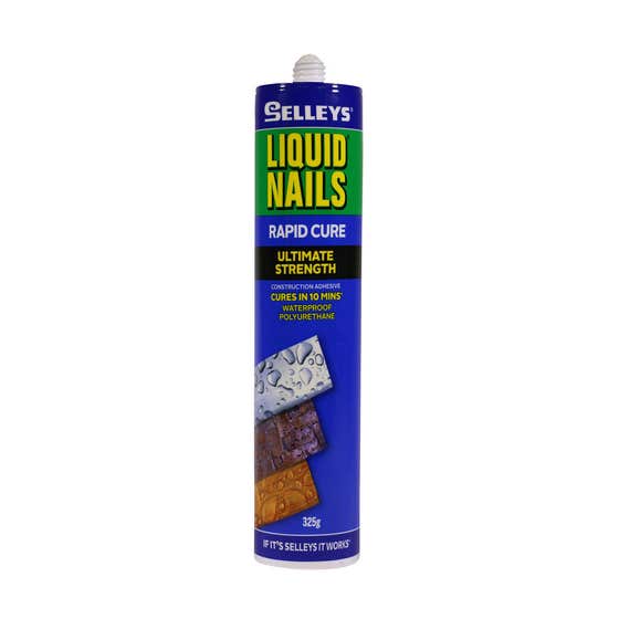 Adhesive Liquid Nails Rapid Cure 325g Selleys