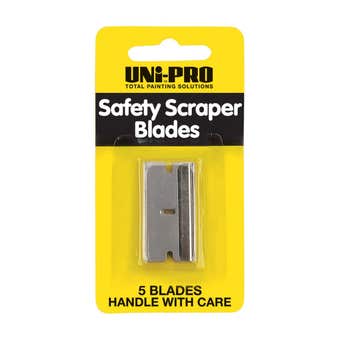 Scraper Blades Safety 5pk Uni-pro