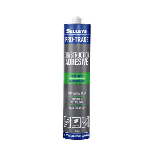 Adhesive Construction Pro-trade Fast 420g Selleys