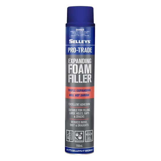 Foam Expanding Pro-trade 750ml Selleys
