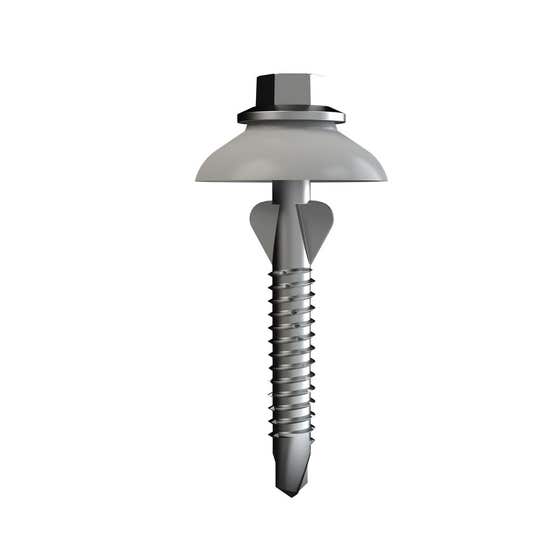 Screw Poly Vortex B8 M6.2x50mm Pk35 Bremick