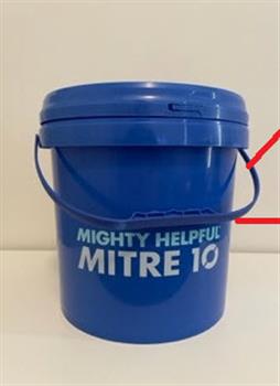 Pail with Lid 10L Mitre 10