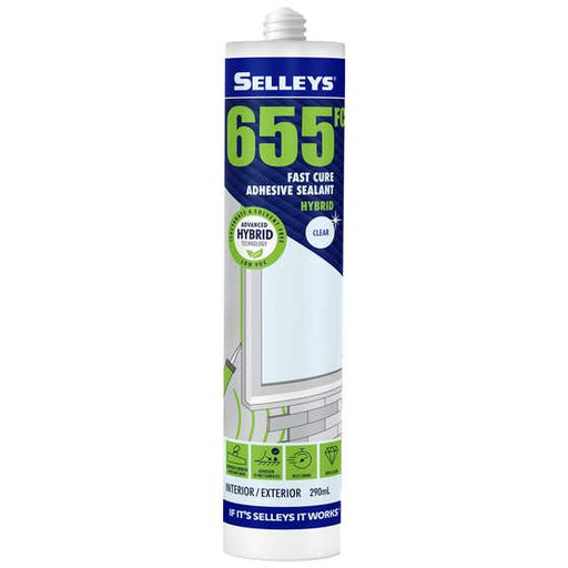 Adhesive Sealant 655fc 300ml Clr Selleys
