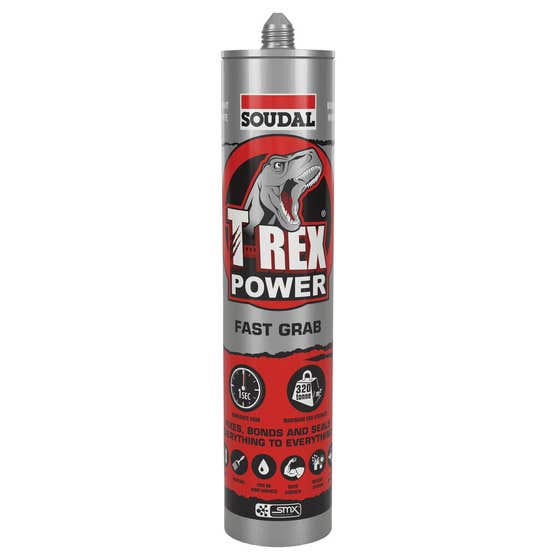 Adhesive T-Rex Pwr FG White 290ml Soudal