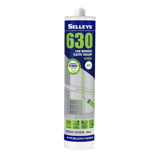 Sealant 630 300ml White - Selleys