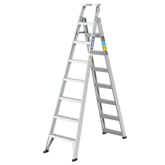Ladder Alum Dual Purp Trade-Lyte 150kg 2.4M