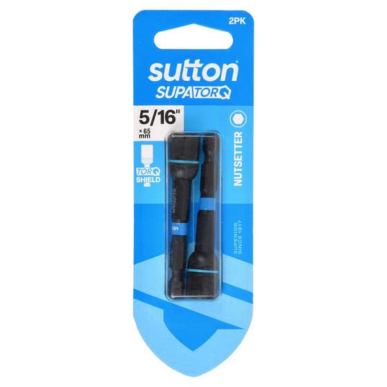 Bit Nutsetter S230 Supatorq Magnetic 5/16 65mm 2Pk Sutton