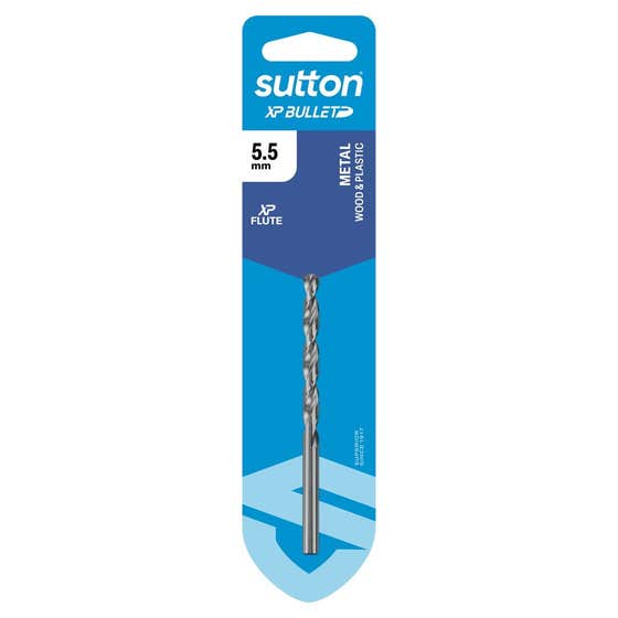 Bit Drill Jobber HSS Bright XP Bullet 5.5mm Sutton