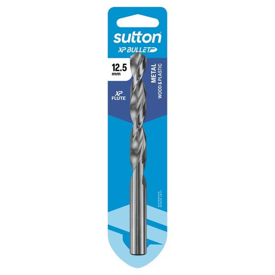 Bit Drill Jobber HSS Bright XP Bullet 12.5mm Sutton