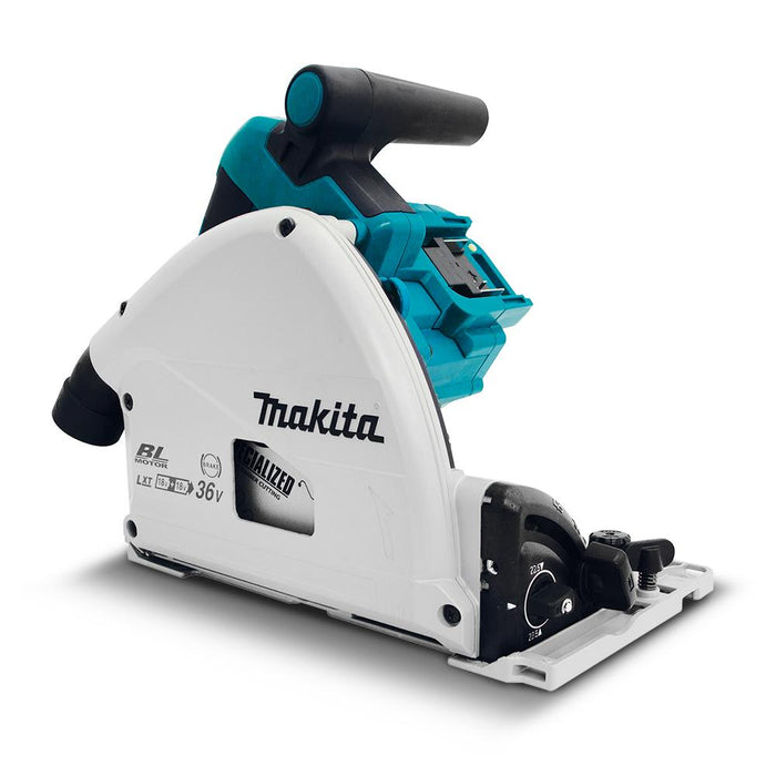 Makita 18Vx2 BRUSHLESS AWS 165mm Plunge Saw - Tool Only