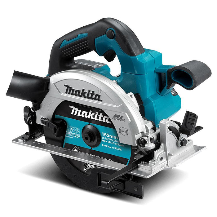 Makita 18V BRUSHLESS 165mm Circular Saw (Right hand blade) - Tool Only