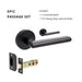 Passage Set W/L Mb ZANDA 10021.BLK