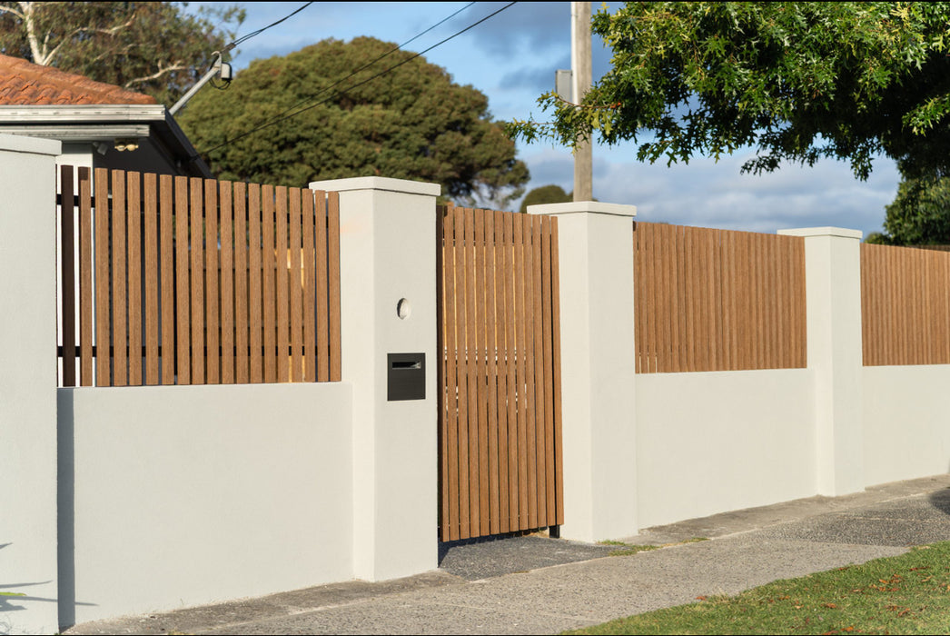 BATTENS PVC Oak  40mm x  30mm  5.4m