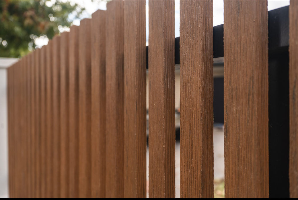 BATTENS PVC Oak  50mm x  25mm  5.4m