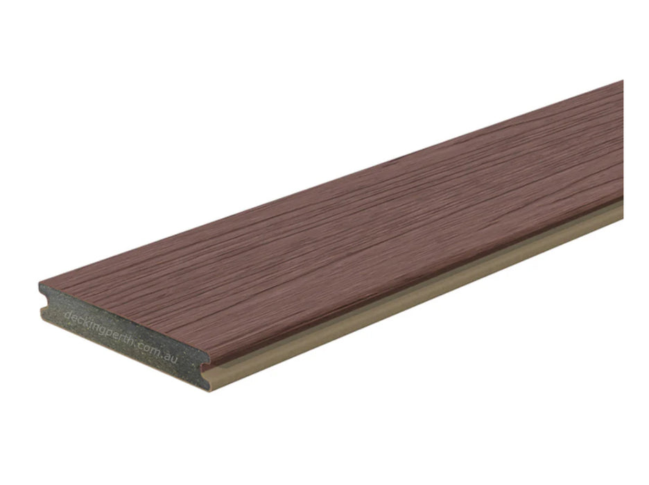 Everdeck Decking 137x23mm 5.4m - Wheatfield / Mocha Brown