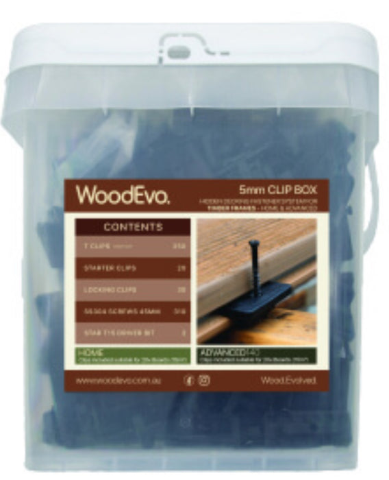 HOME 5mm Timber Clip Box  15m2