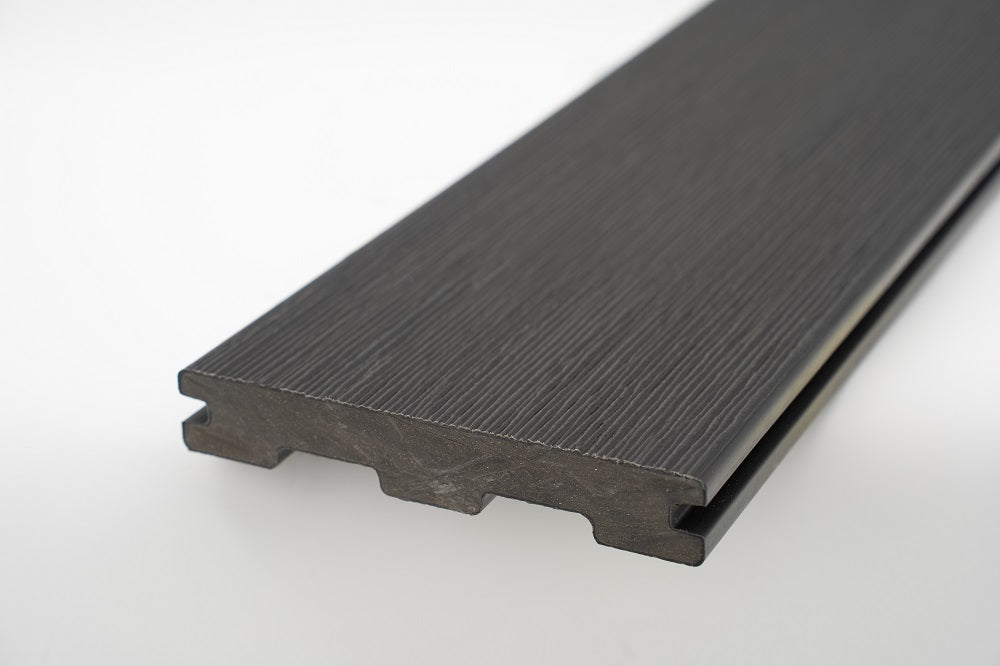 HOME Charcoal Grooved   138mm x 5.4m