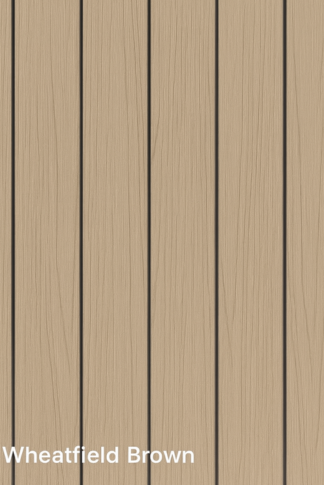 Everdeck Decking 137x23mm 5.4m - Wheatfield / Mocha Brown
