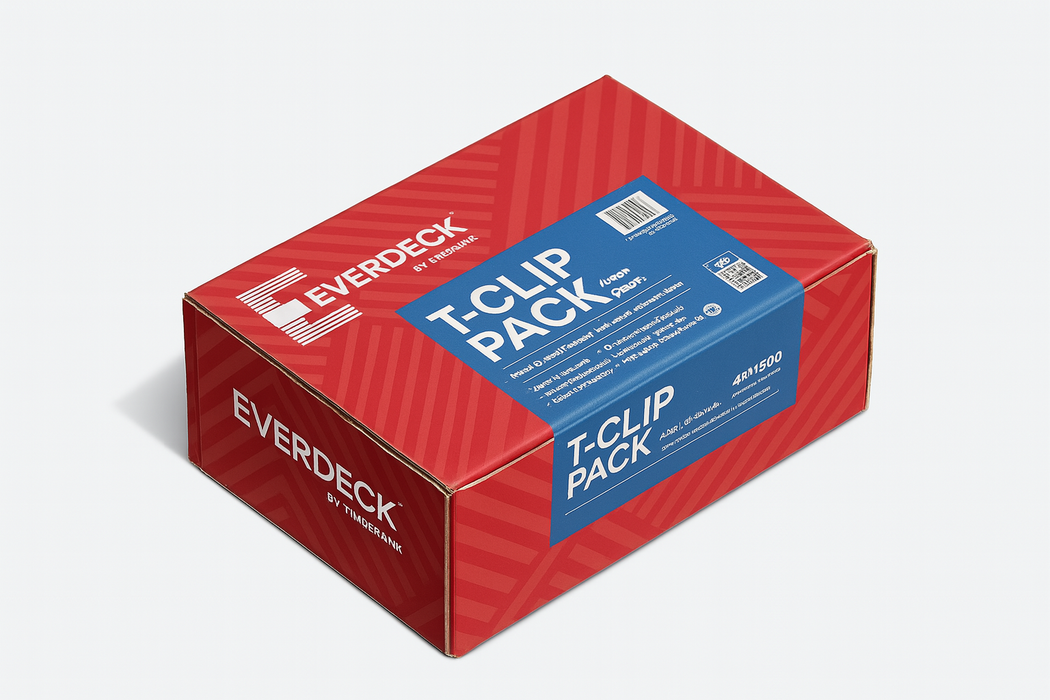 EVERDECK T-CLIP 4mm/6mm