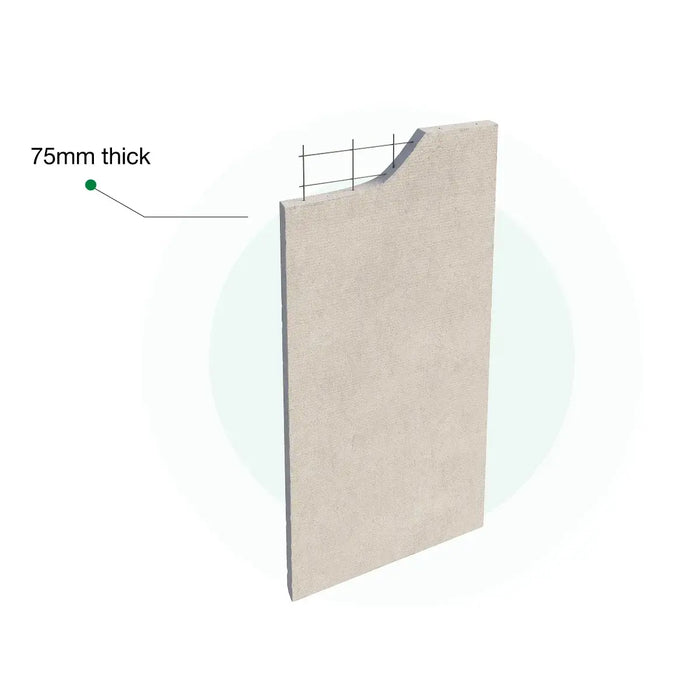 Hardie Gravis 2200x600 Wall Panel 75mm