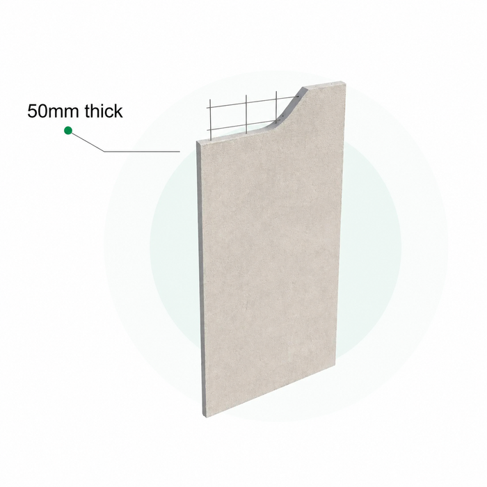 Hardie Gravis 2200x600 Wall Panel 50mm