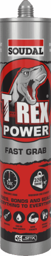 Adhesive Sealant Fast Grab Q.Silv 290ml Soudal