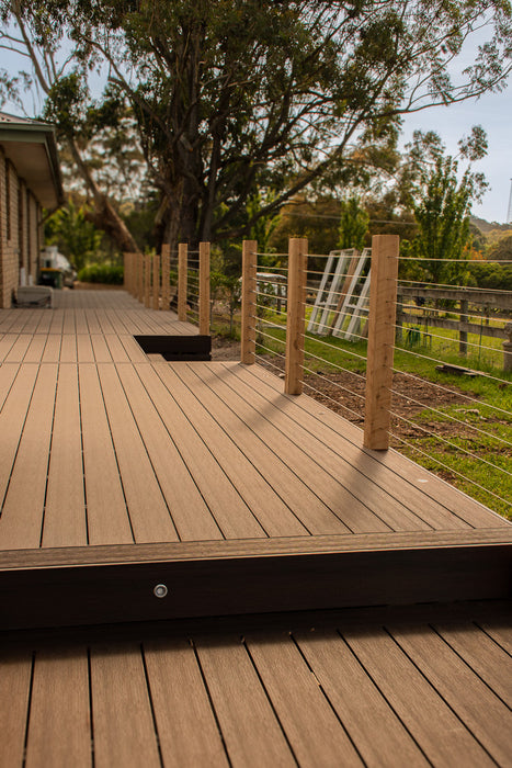 HOME Teak Grooved 138mm x 5.4m WoodEvo