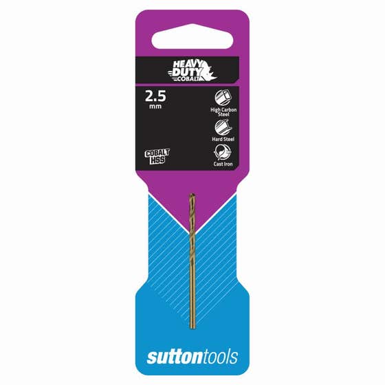 Bit Drill Jobber Heavy Duty Cobalt 5.0mm Sutton